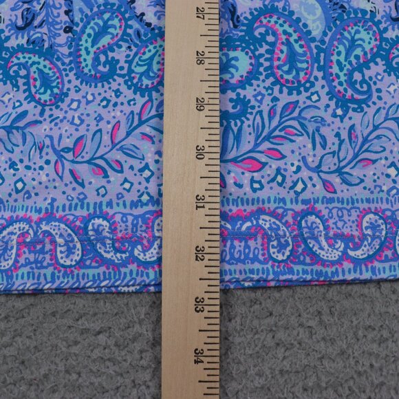 Lilly Pulitzer Sophie Shift Dress Womens XXS Blue Purple Iris UPF 50+ Beach - Picture 5 of 9